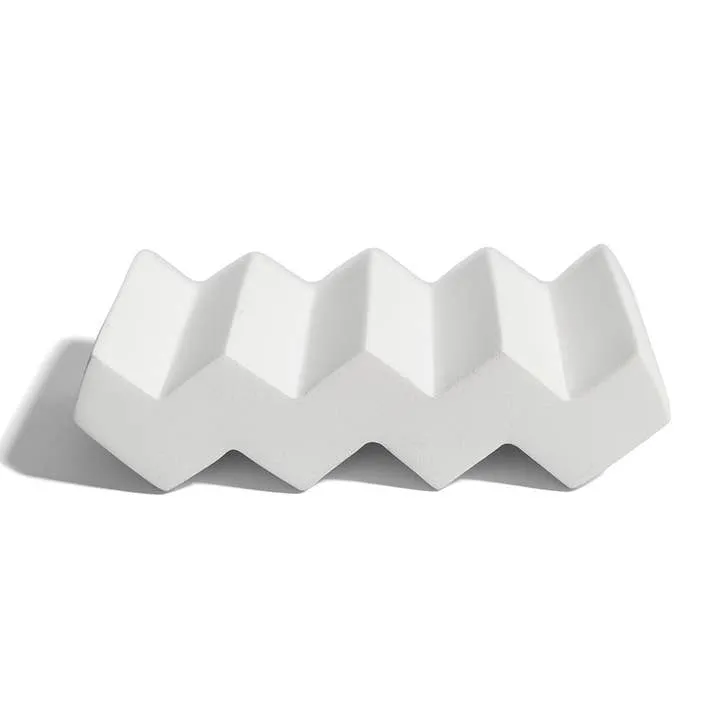 Finchberry Modern Cement Soap Dish-White