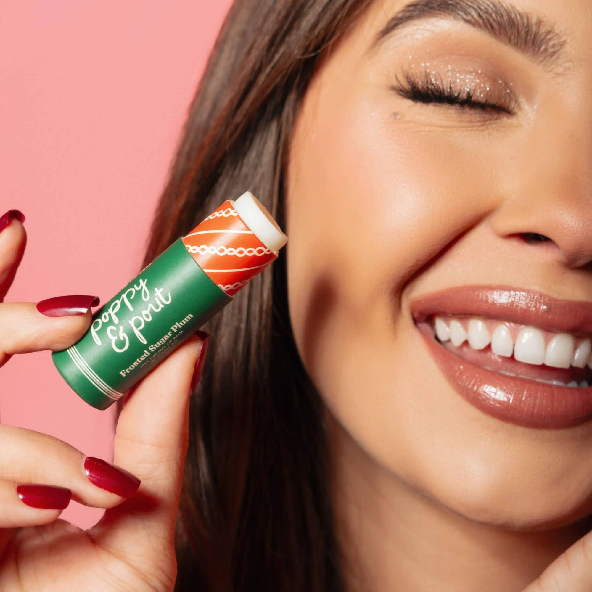 Frosted Sugar Plum Lip Balm - Limited Edition