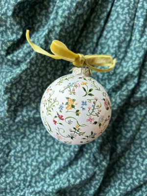 Garden Alphabet Ornament