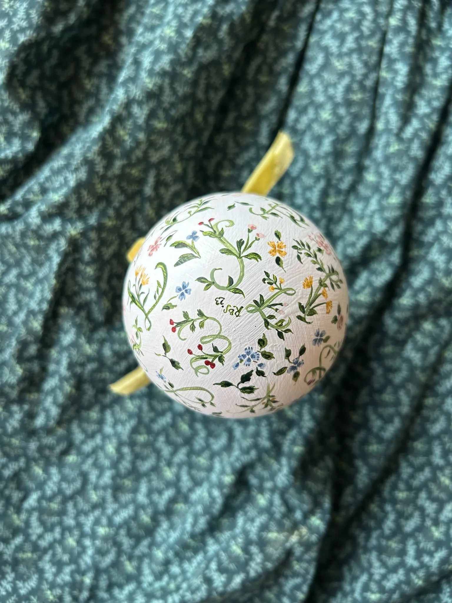 Garden Alphabet Ornament
