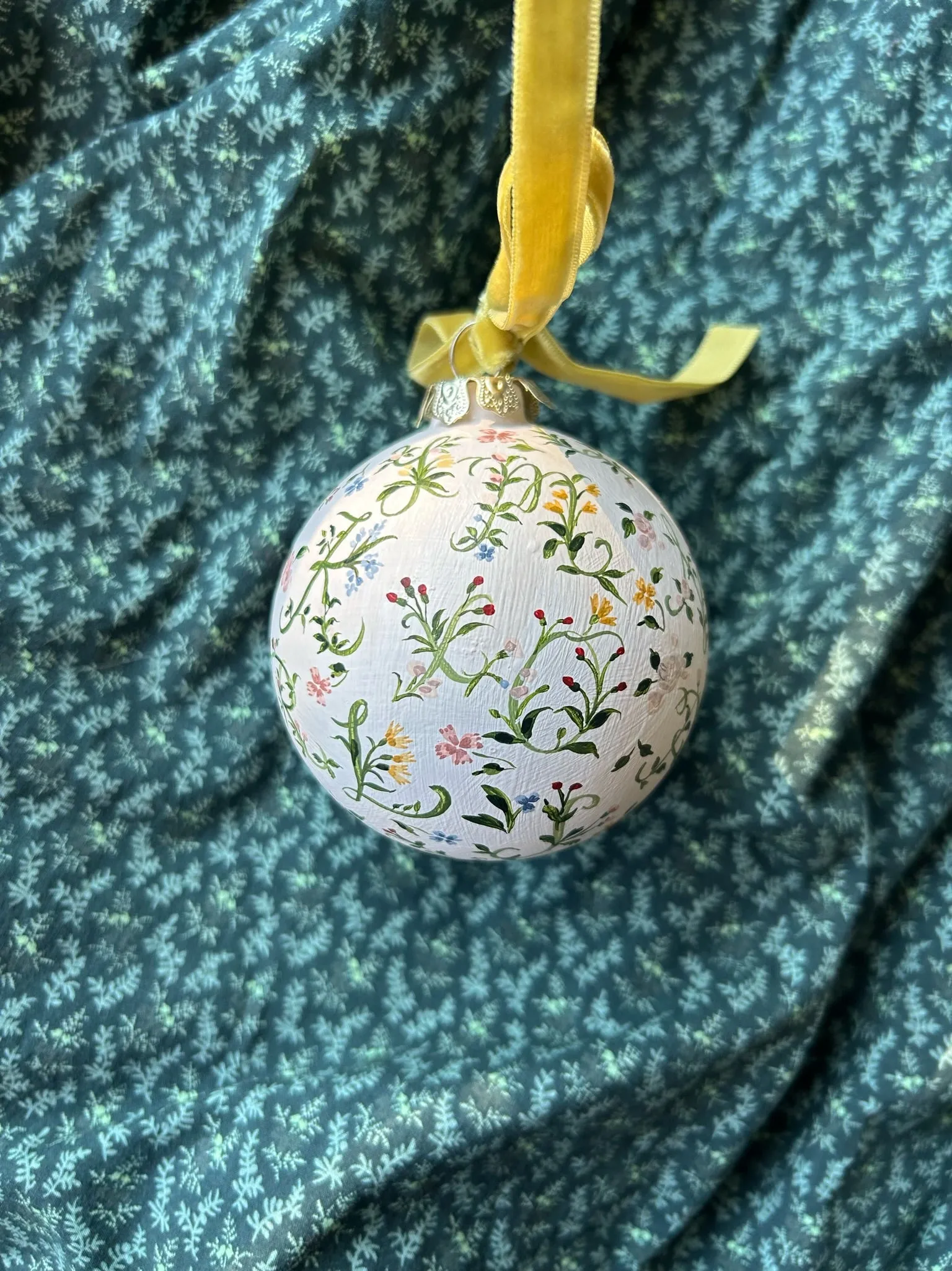 Garden Alphabet Ornament