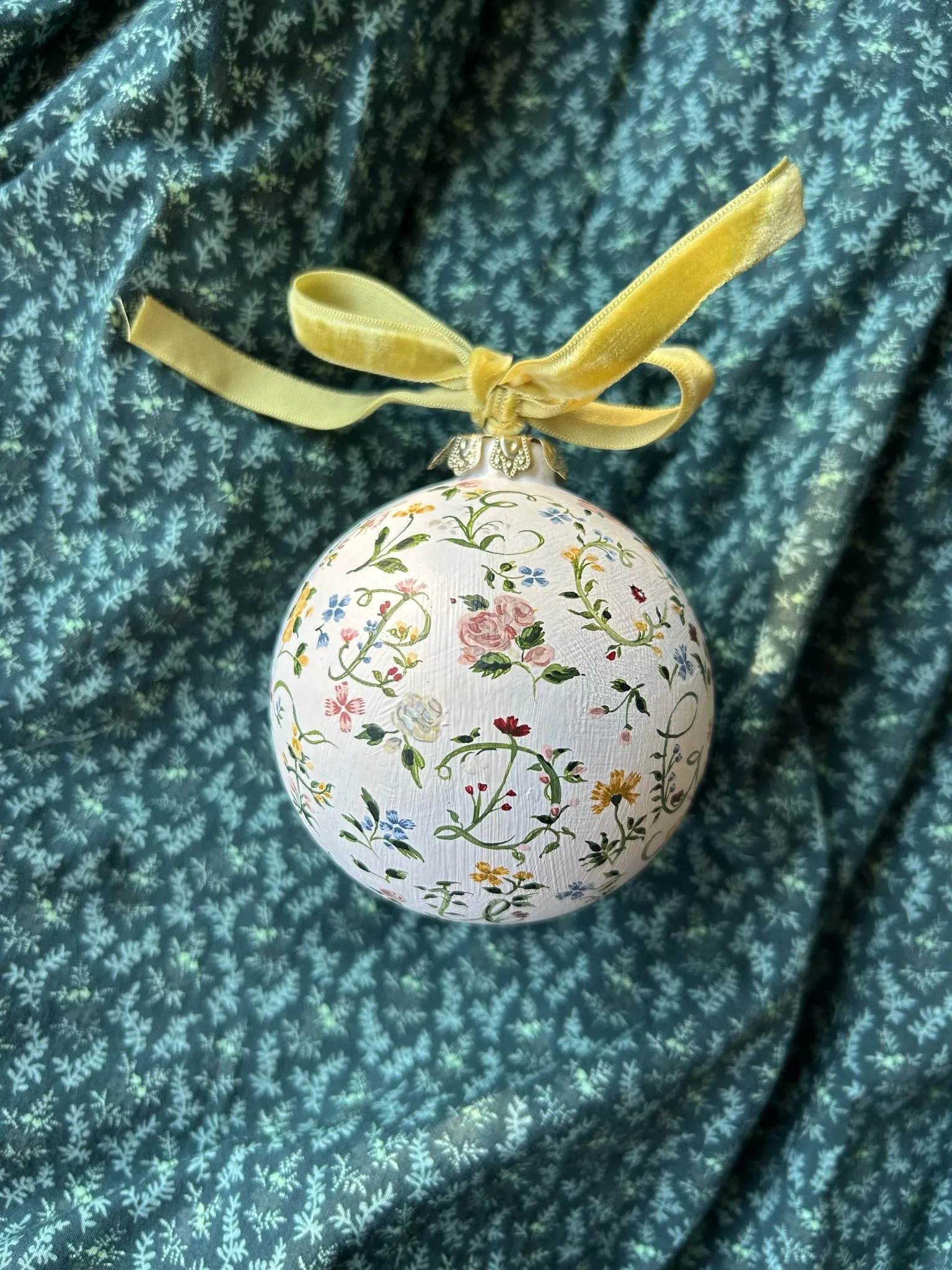Garden Alphabet Ornament
