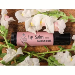 Garden Rose Woolly Bee Lip Balm