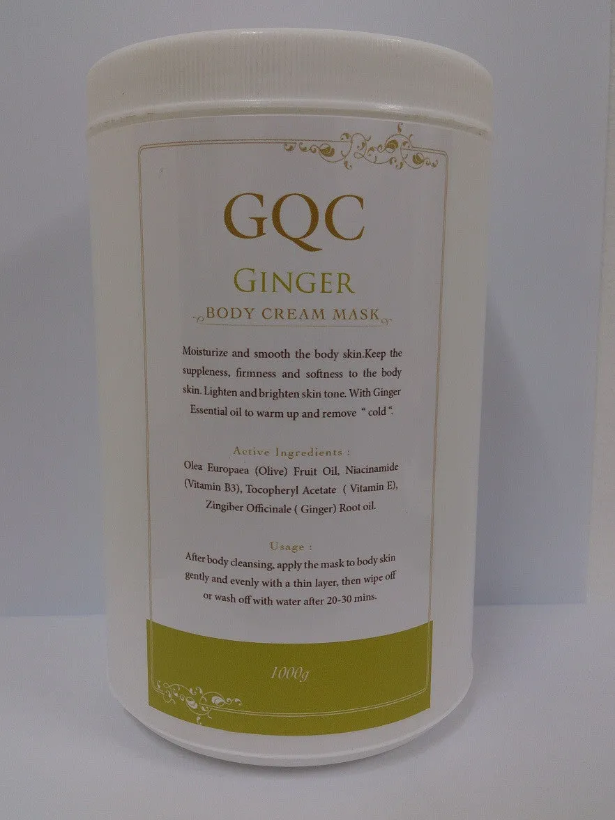 Ginger Body Cream Mask