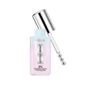 Glycolic [3% Glycolic Acid    Vitamin CG   Niacinamide] Eye Serum For Dark Circles, Brighten Eyes 20