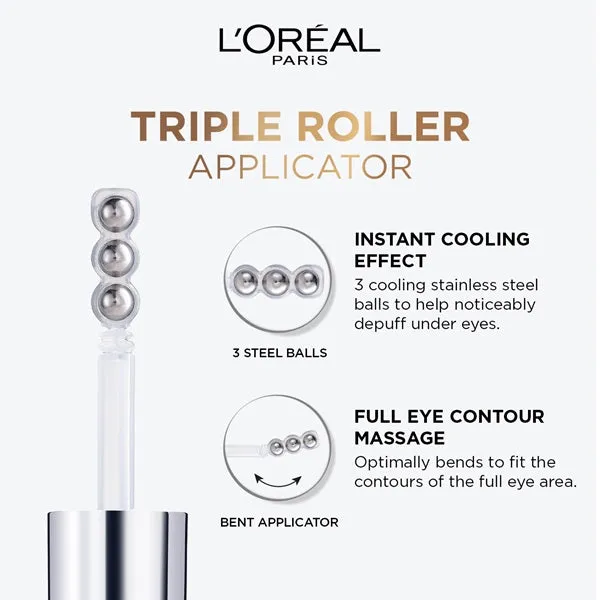 Glycolic [3% Glycolic Acid    Vitamin CG   Niacinamide] Eye Serum For Dark Circles, Brighten Eyes 20