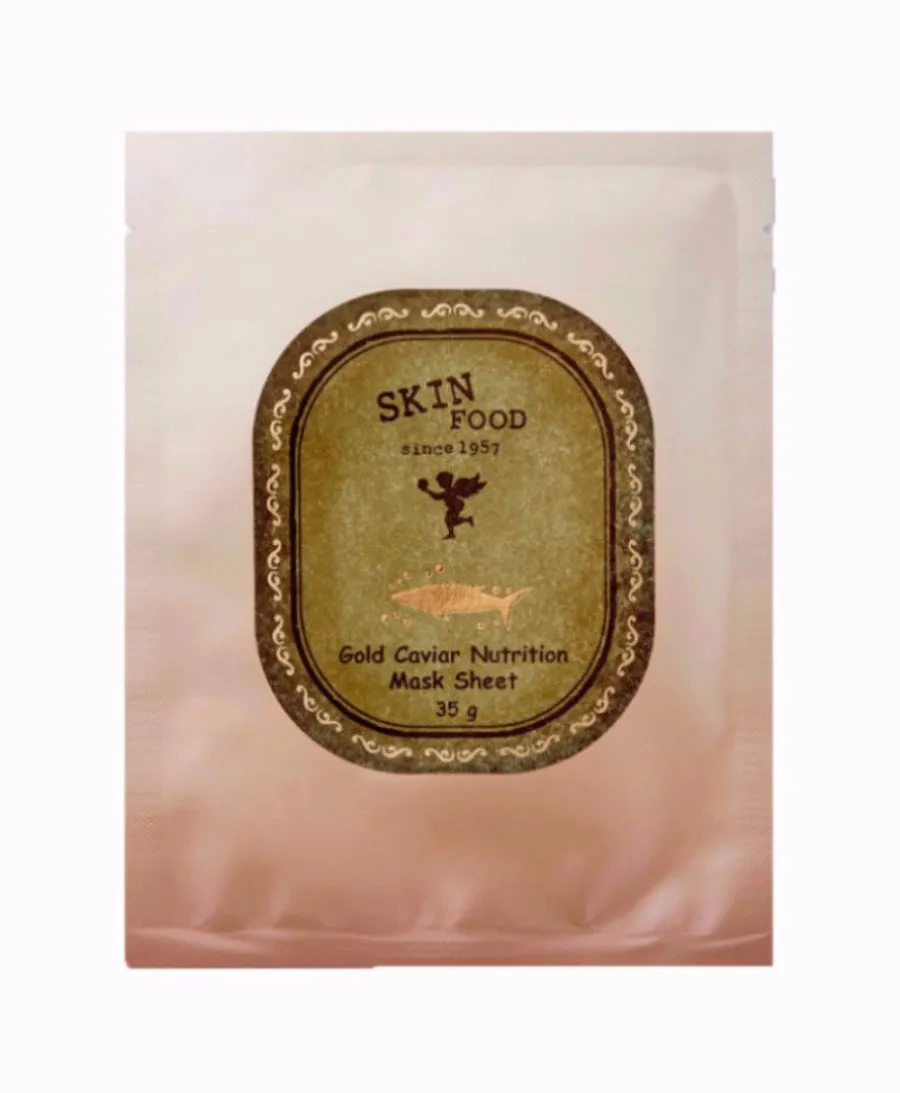 Gold Caviar Nutrition Mask Sheet