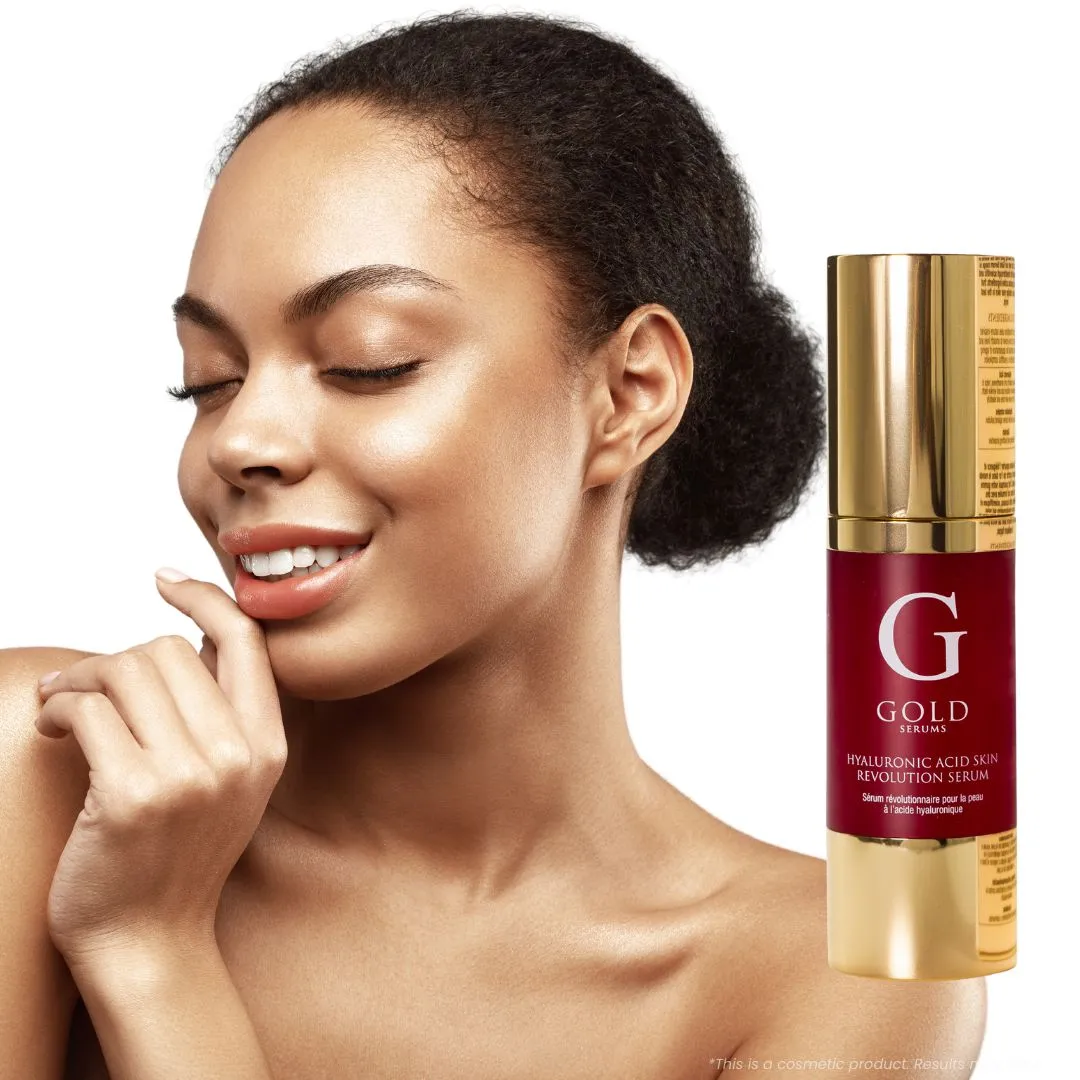 Gold Serums Hyaluronic Acid Skin Revolution Serum 30ml Twin Value Savings Pack