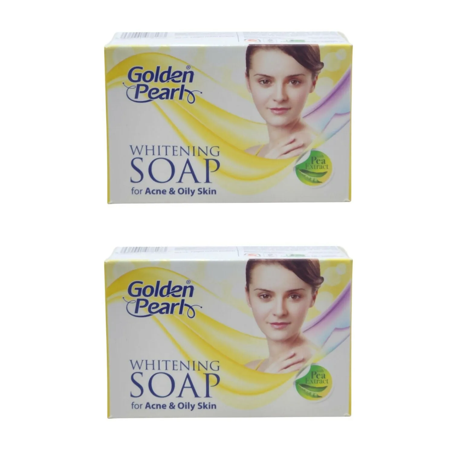 Golden Pearl Whitening Soap For Acne And Oily Skin 100g