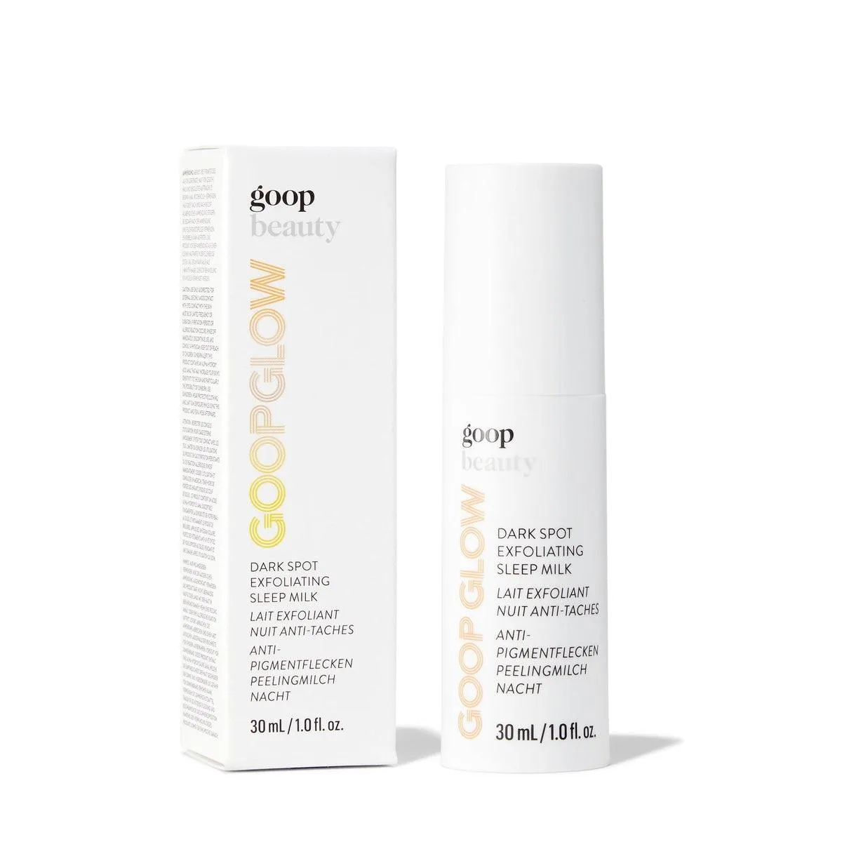 Goopglow Dark Spot Exfoliating Sleep Milk