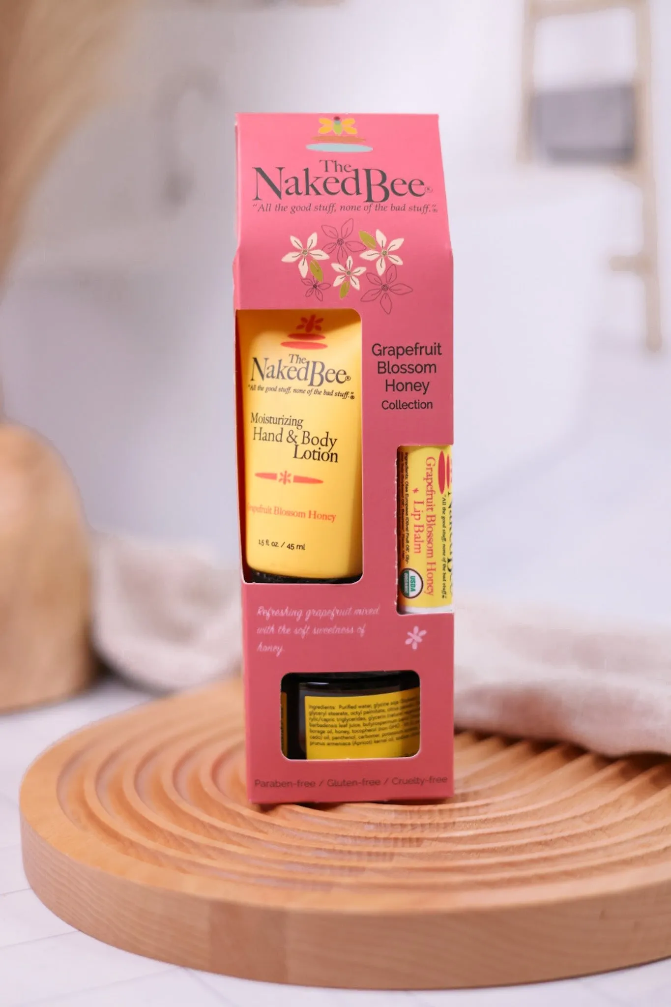 Grapefruit and Honey Moisturizing Gift Set