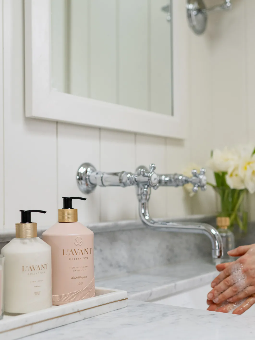 Hand Lotion   Hand Soap Bundle - Blushed Bergamot