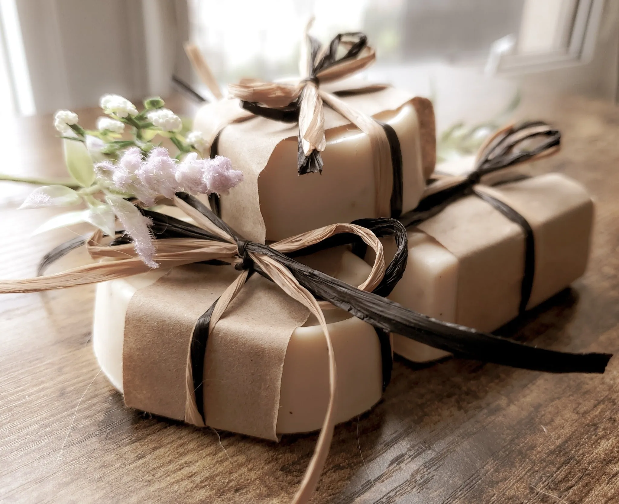 Hand Made Vegan Soap Bars, Unscented