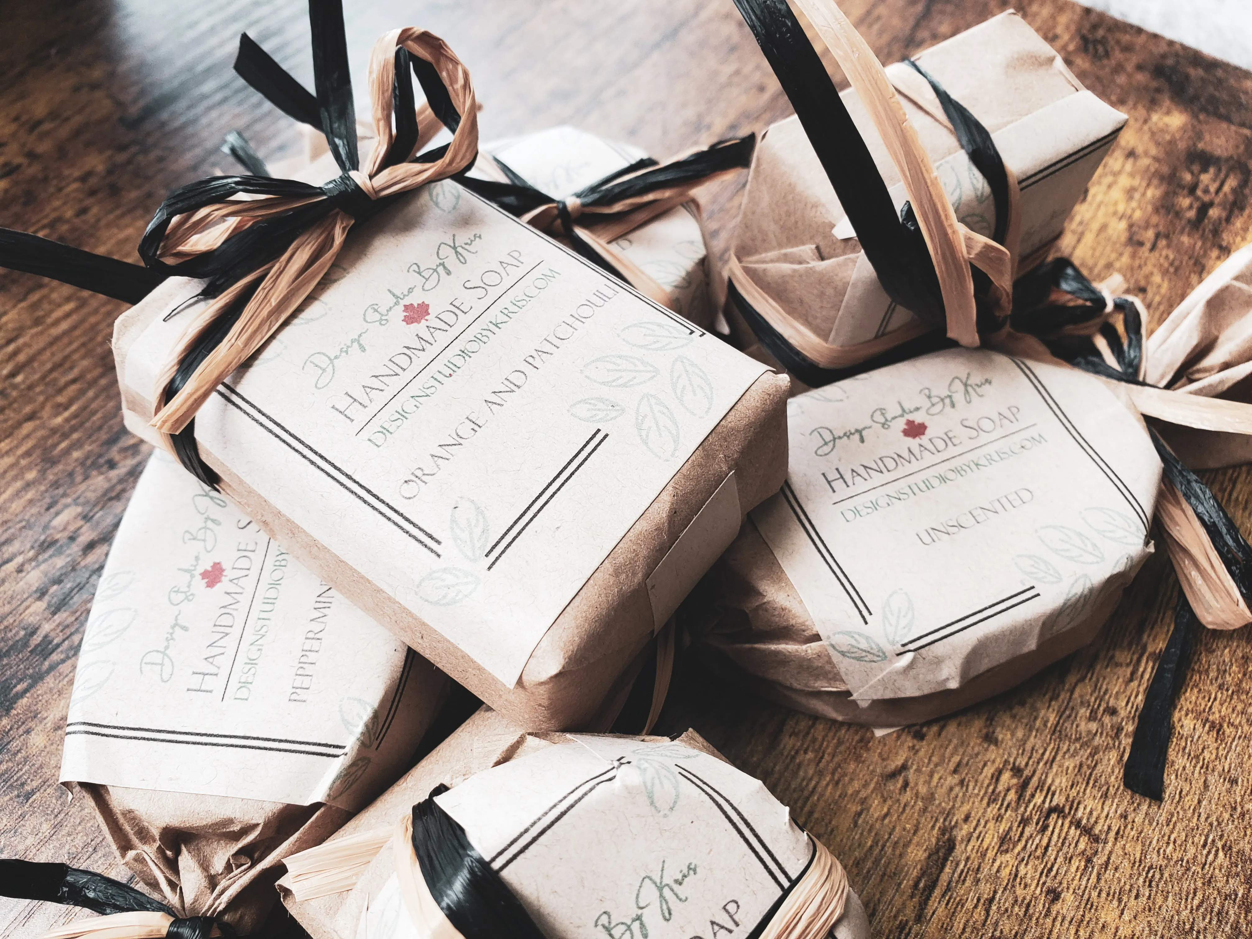 Hand Made Vegan Soap Bars, Unscented