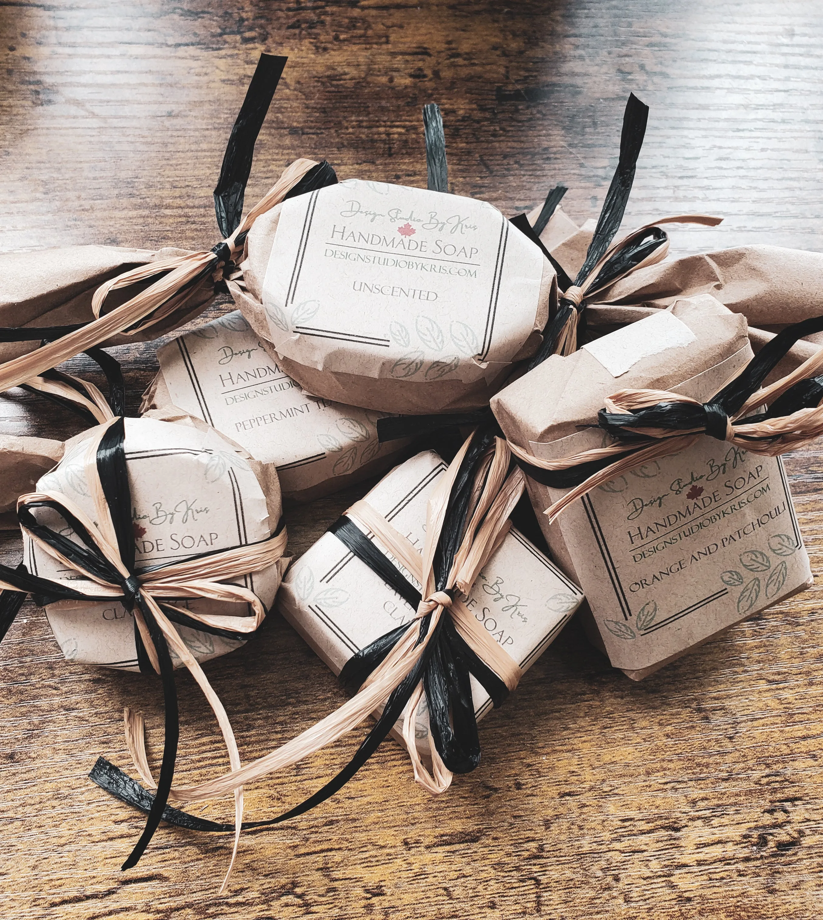 Hand Made Vegan Soap Bars, Unscented
