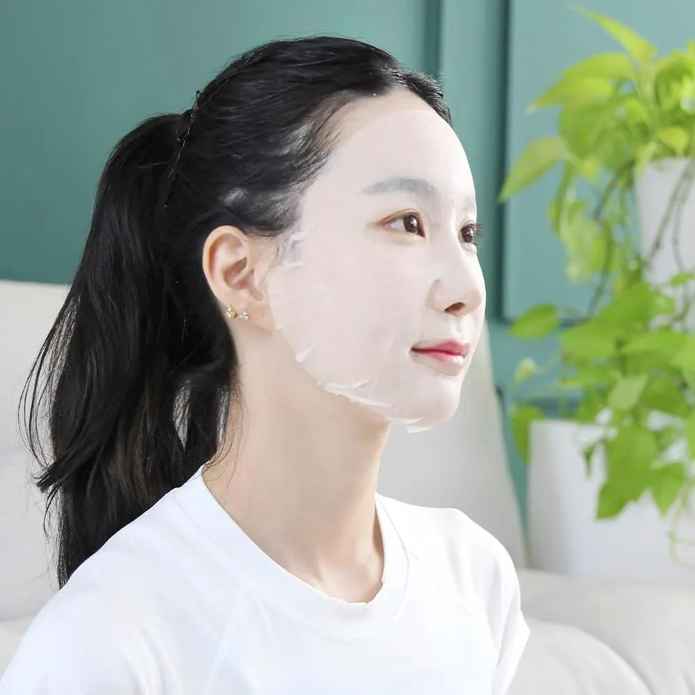 Happy White Mask 1pc