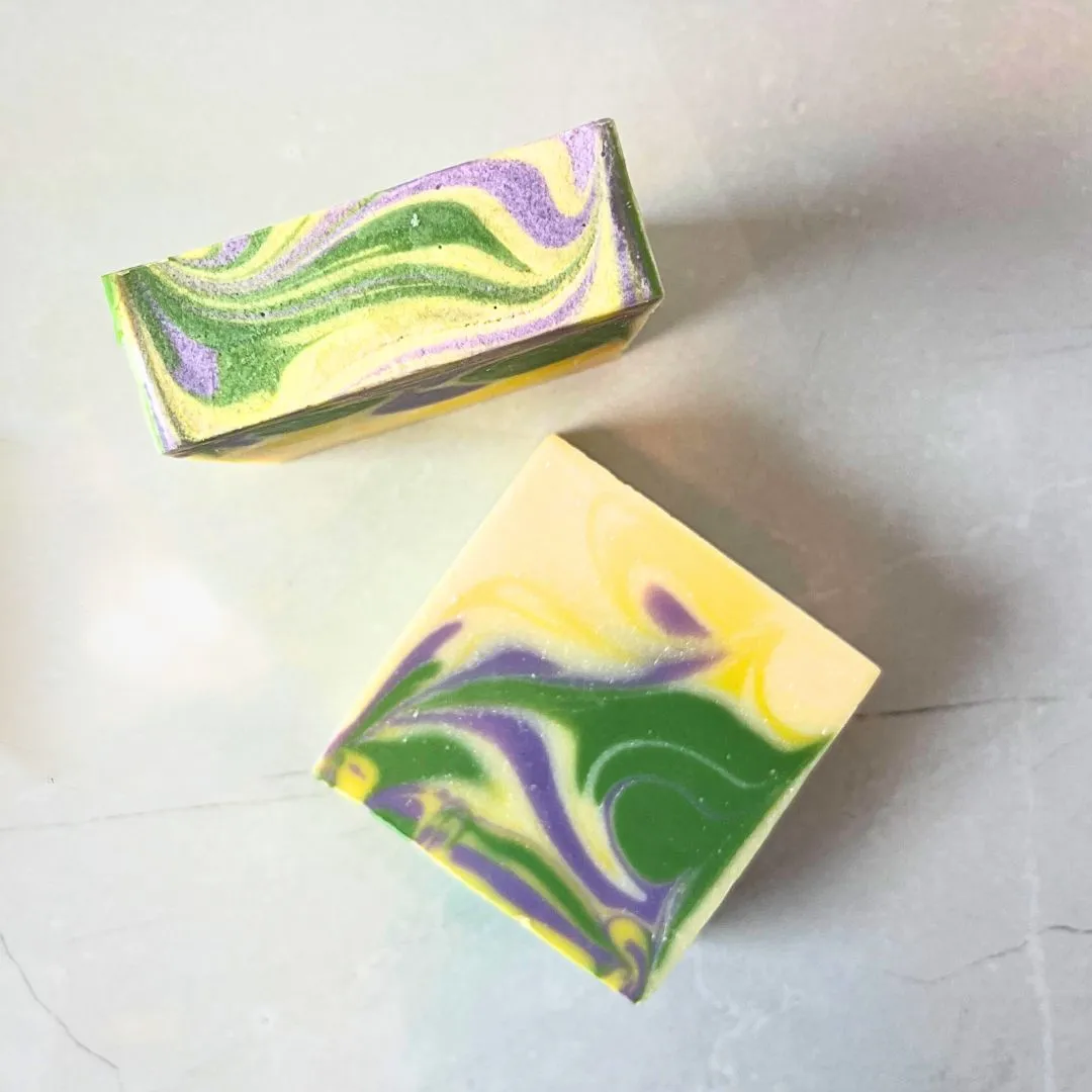 Harmony's Edge: Nourishing Shea & Marula Oil Bliss Bar | Natural Handmade Soap | Sudsverse
