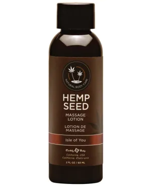 Hemp Seed Massage Lotion - Isle