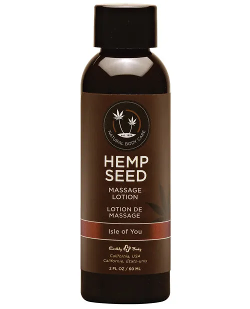 Hemp Seed Massage Lotion - Isle
