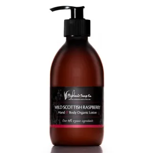 Highland Soap Company  Wild Scottish Raspberry Hand & Body Lotion 300ml