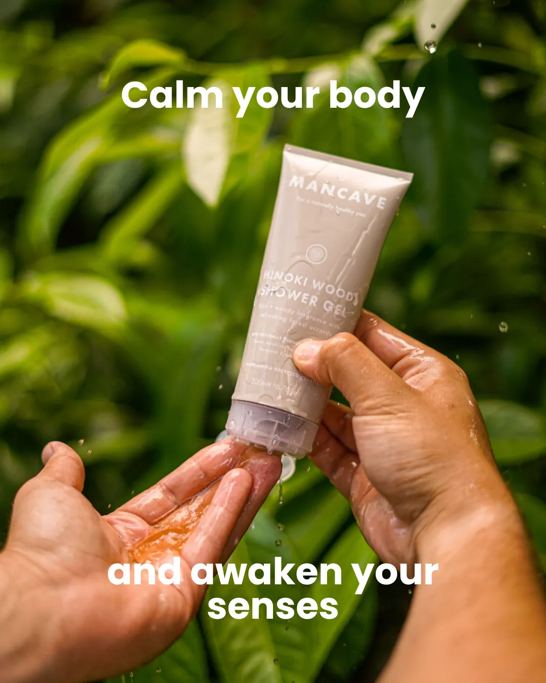 Hinoki Wood Shower Gel 200ml