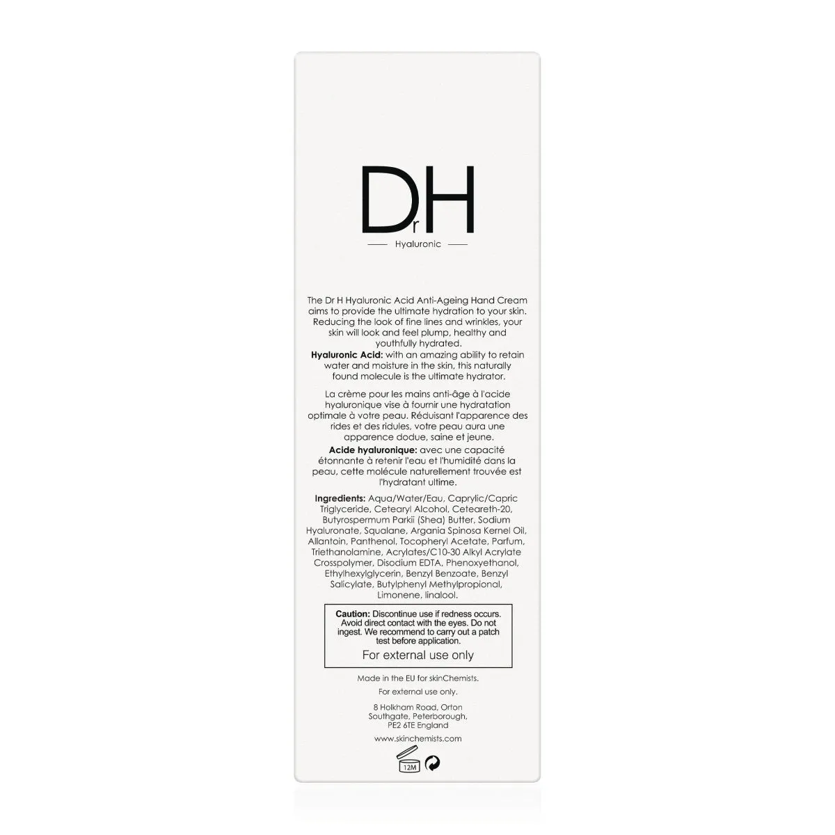 Hyaluronic Acid Hand Cream 50ml
