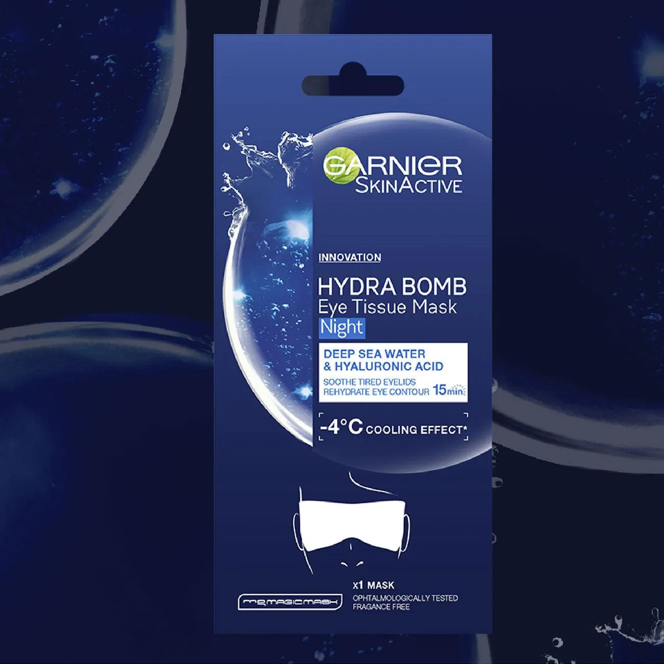 Hydra Bomb Hydrating Night Eye Mask with Hyaluronic Acid & Deep Sea Water