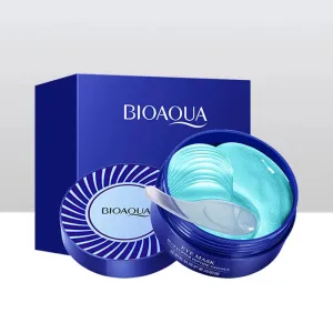 HydraFirm Eye Patches: 60pcs Gold Collagen Eye Mask for Moisturizing, Anti-Dark Circles, Eye Bag Removal & Firming Treatment