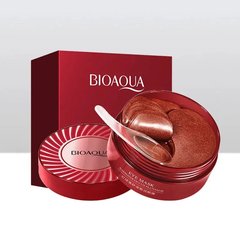 HydraFirm Eye Patches: 60pcs Gold Collagen Eye Mask for Moisturizing, Anti-Dark Circles, Eye Bag Removal & Firming Treatment