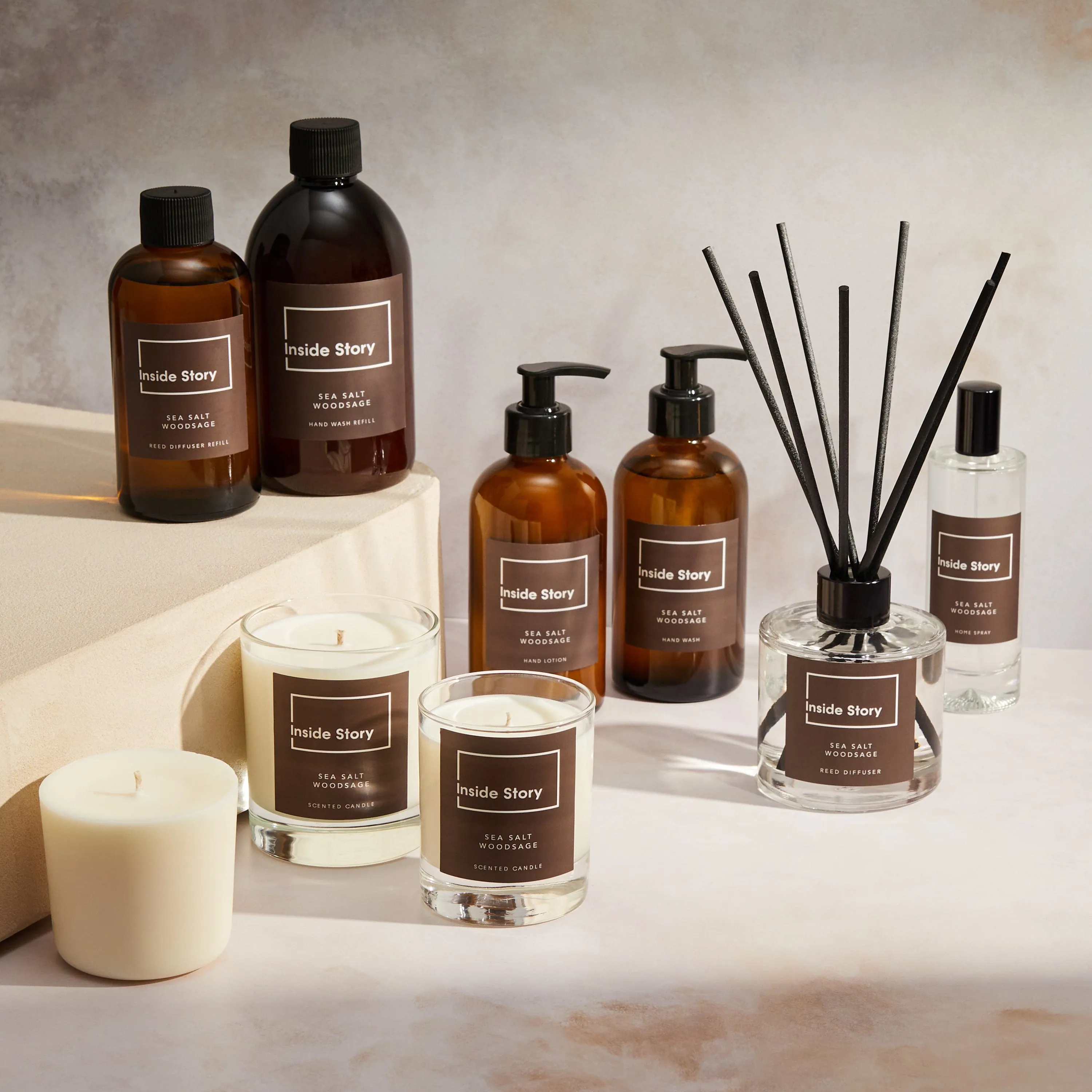 Inside Story Sea Salt And Wood Sage Scented Hand Cream