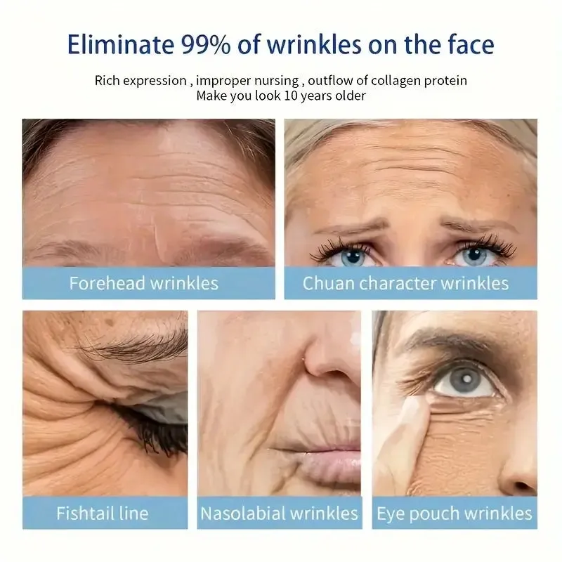 Intensive Anti Aging Botox Facial Serum - Collagen Serum For Skin With Vitamin C, Hyaluronic Acid and Niacinamide