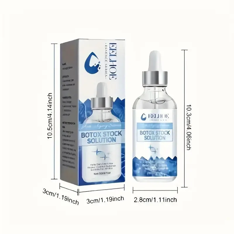Intensive Anti Aging Botox Facial Serum - Collagen Serum For Skin With Vitamin C, Hyaluronic Acid and Niacinamide