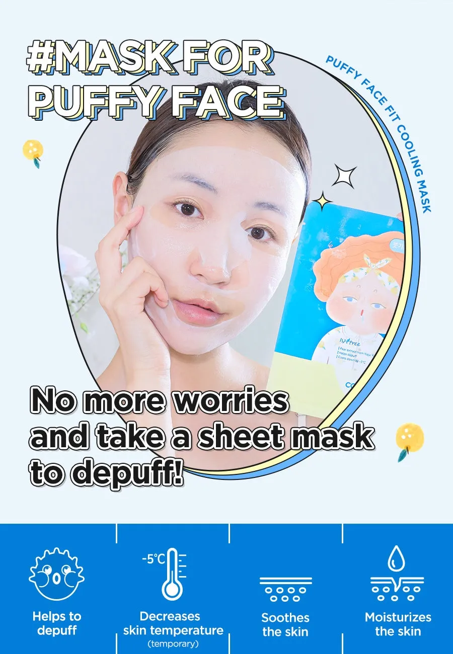 ISNTREE Puffy Face Fit Cooling Mask