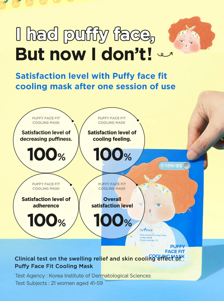 ISNTREE Puffy Face Fit Cooling Mask
