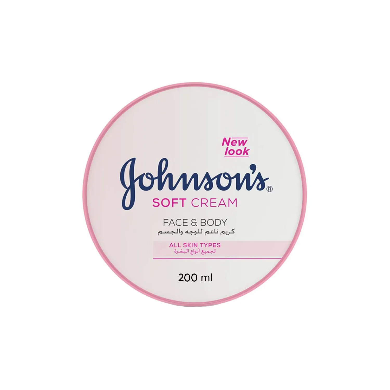 Johnsons's Soft Cream for Face & Body - 200ml