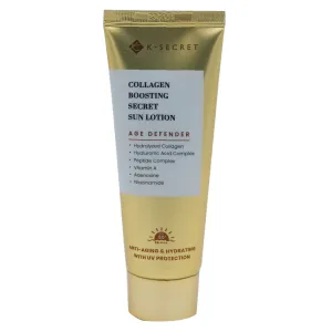 K-Secret Collagen Boosting Secret Age Defender Sun Lotion With SPF 50  & PA     60ml