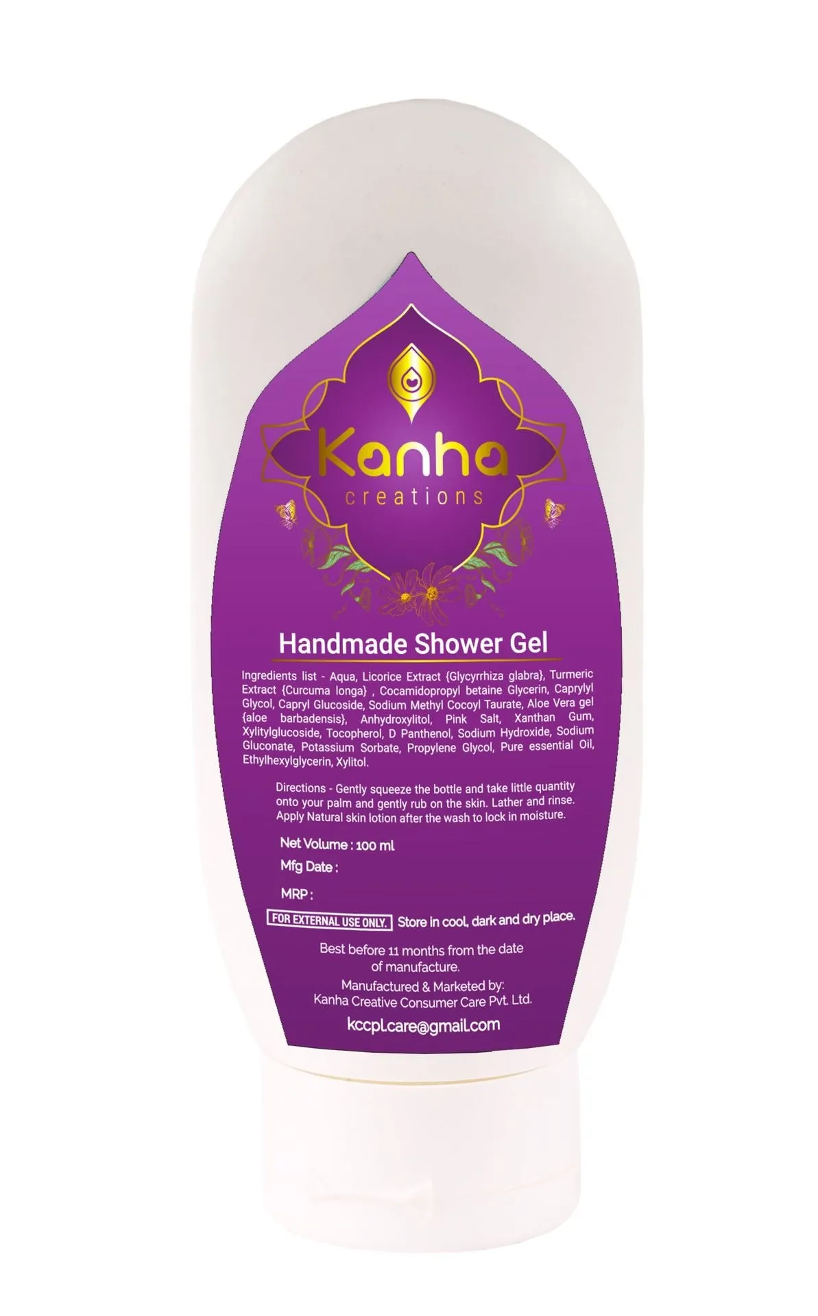 Kanha Creation Handmade Jasmine Mogra Shower Gel