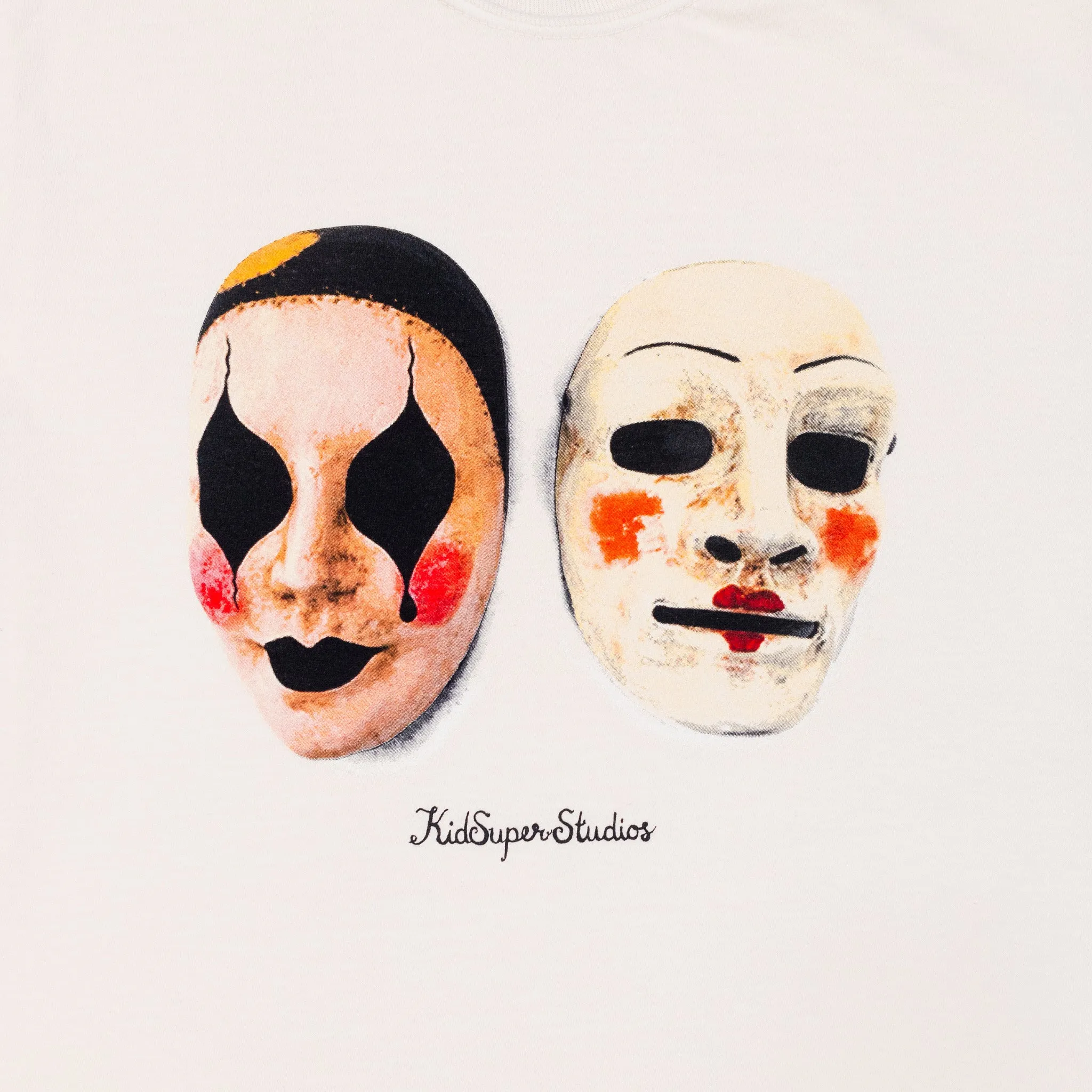 KidSuper Studios Masks Tee (Cream)