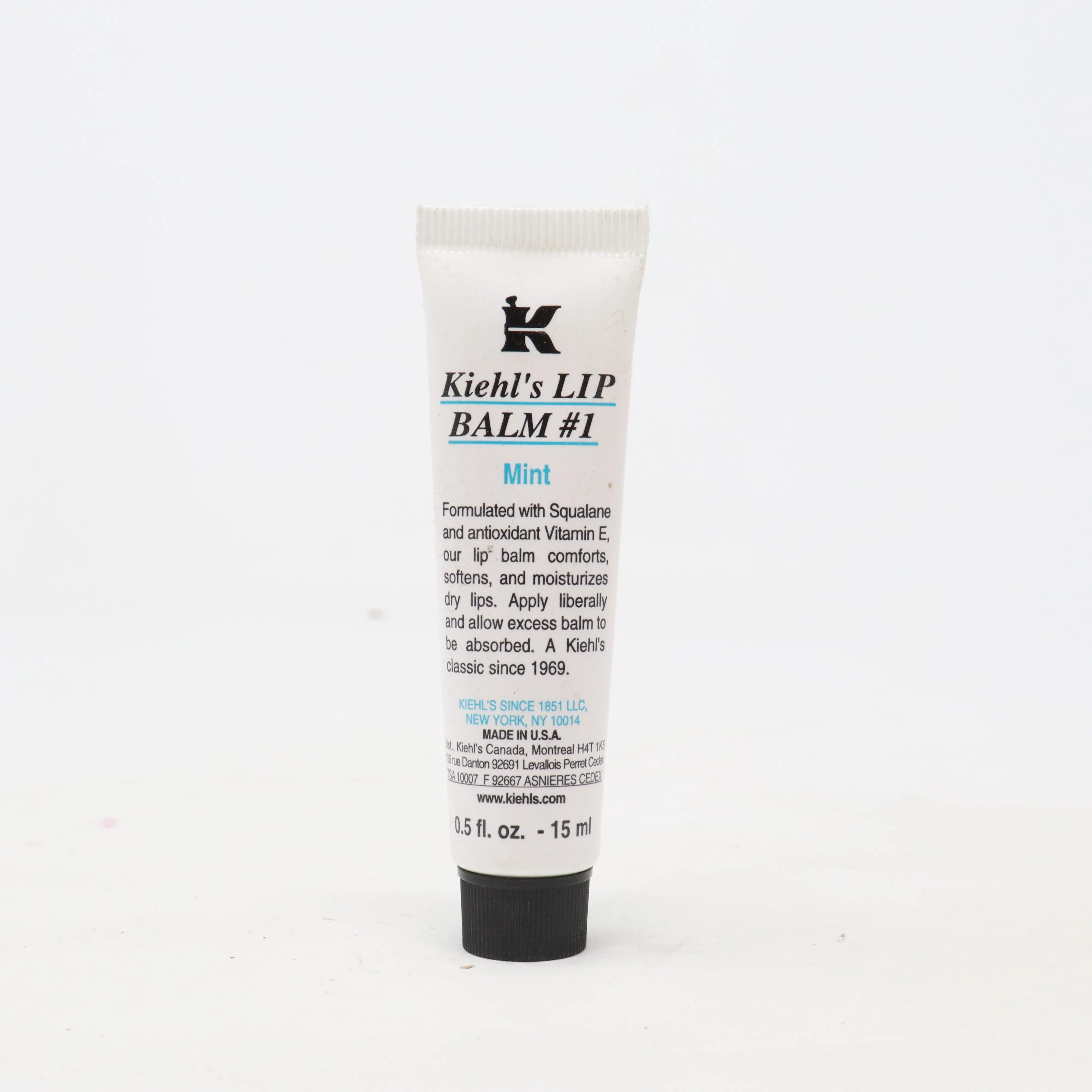 Kiehl's Lip Balm # 1 Mint  0.5oz/15ml New
