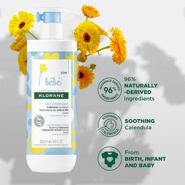 Klorane Baby Moisturizing Lotion with Calendula 500ml