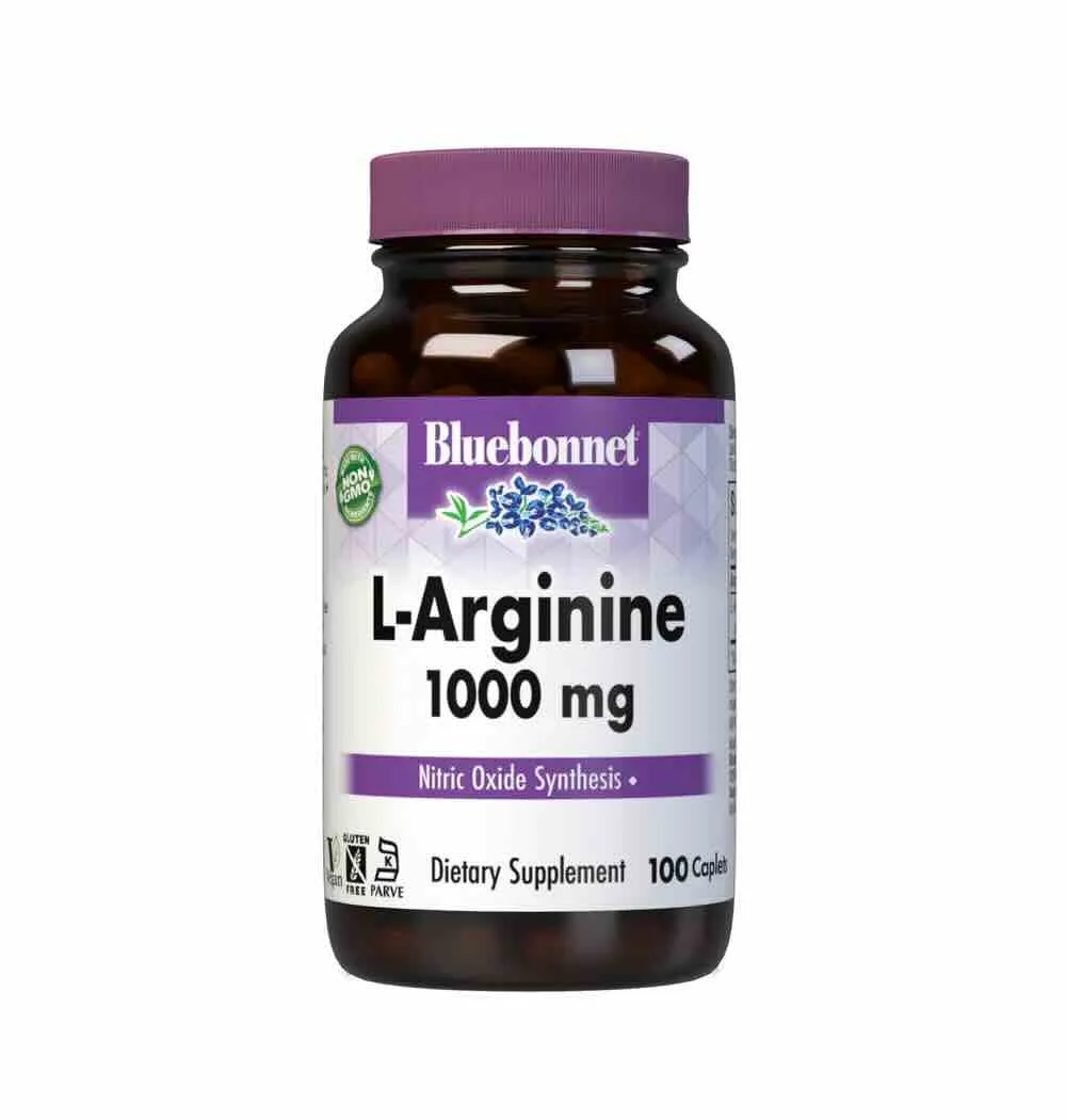 L-Arginine 1000 mg, 100 caplets