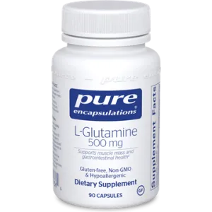 L-Glutamine 500 mg 90 vegcaps by Pure Encapsulations