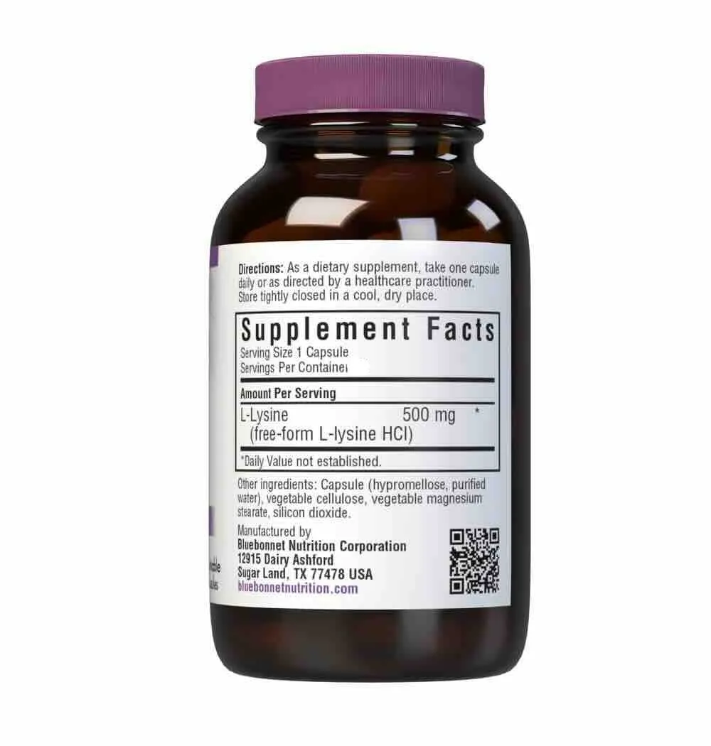 L-Lysine 500 mg, caps