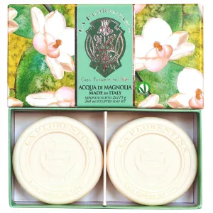 La Florentina Magnolia 2 Round Soaps 115g