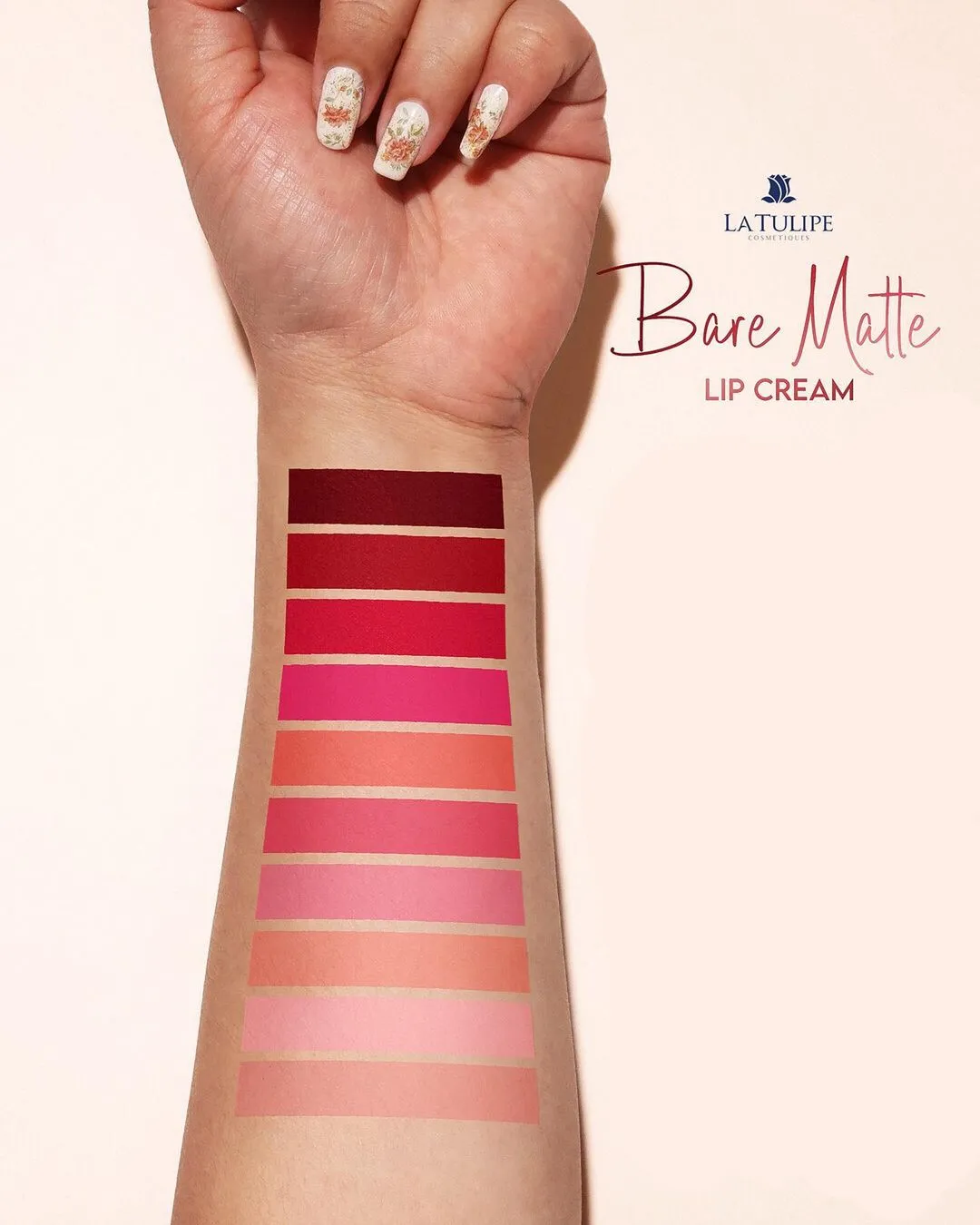 La Tulipe Cosmetiques Bare Matte Lip Cream - 07 Dear Daisy - 4.5g