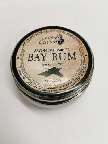 Le Pere Lucien - Limited Edition Bay Rum Shaving Soap, 200g