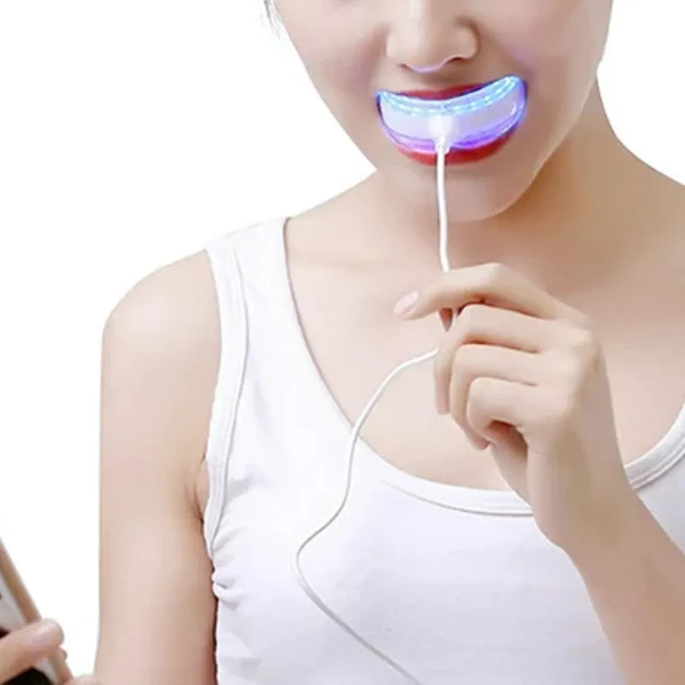LED Teeth Whitening Accelerator Light Teeth Whitening Enhancer Light Trays