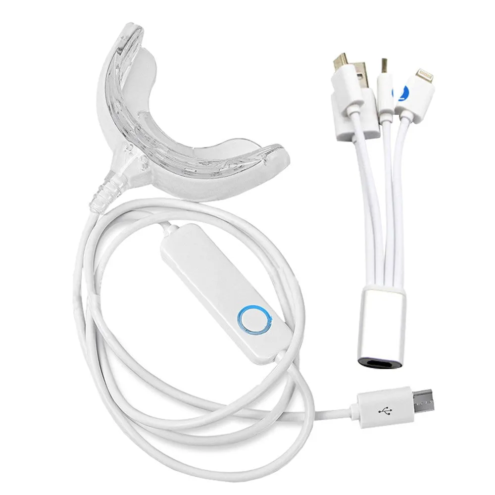 LED Teeth Whitening Accelerator Light Teeth Whitening Enhancer Light Trays