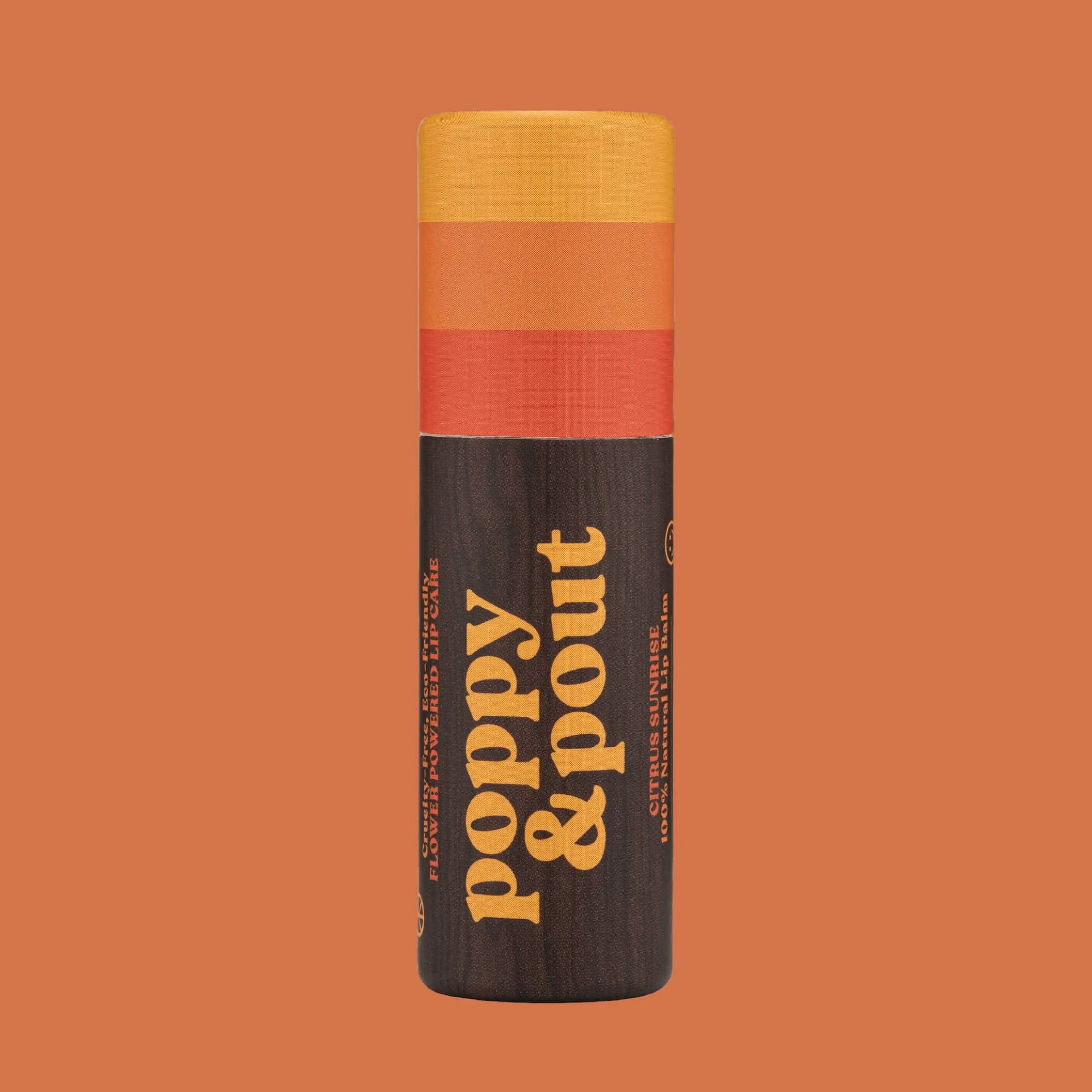 Lip Balm, Retro Surf, Citrus Sunrise | Poppy & Pout