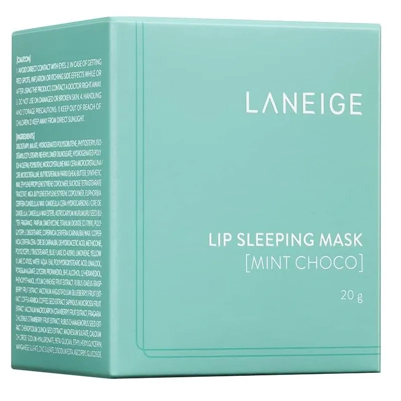 Lip Sleeping Mask Ex [Mint Choco] maska intensywnie regenerująca usta 20g